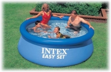   Intex 28110-W5 Easy Set Pool,  244  76 ,  : (  1250 /, , , ,    Deluxe  ,   ) 